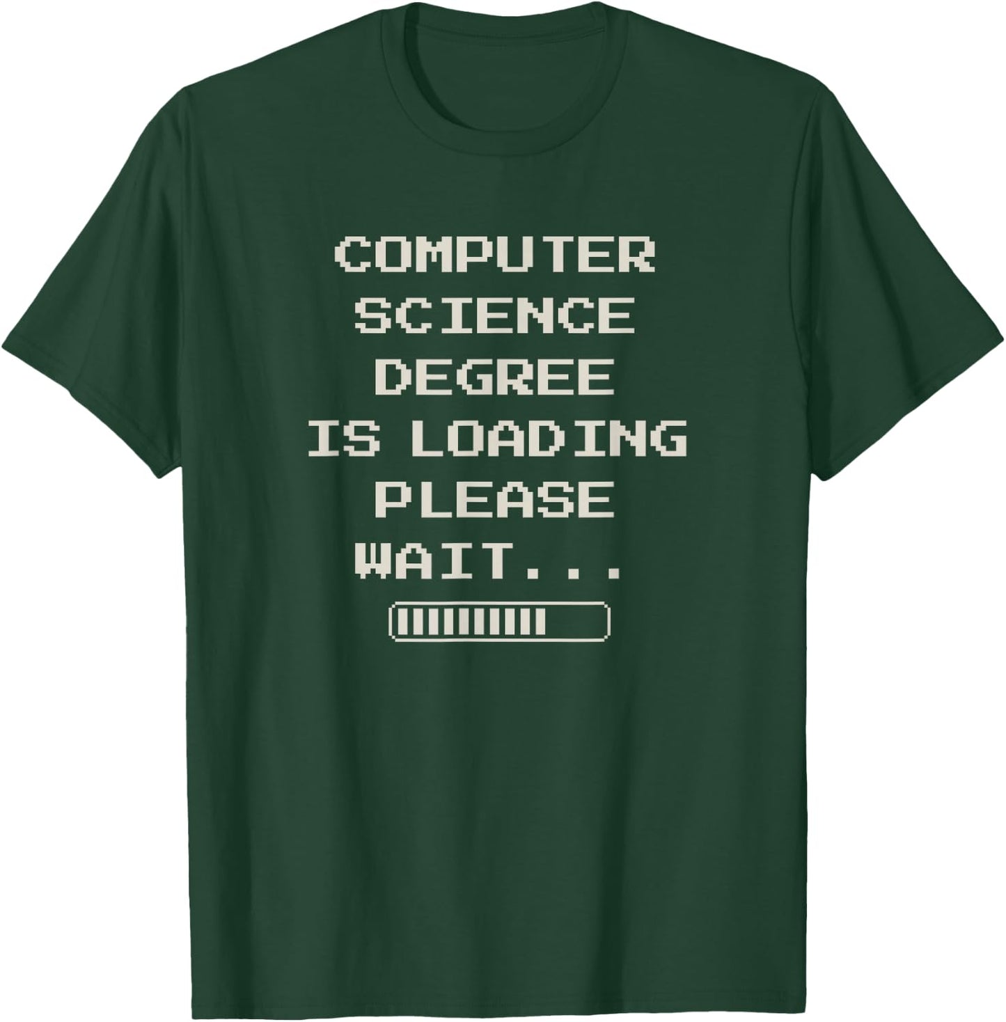 Computer Science Gifts Funny Computer Science - Black Adults - Small - Modern Casual Gaming Coding T-Shirt - T-Shirt | Forest