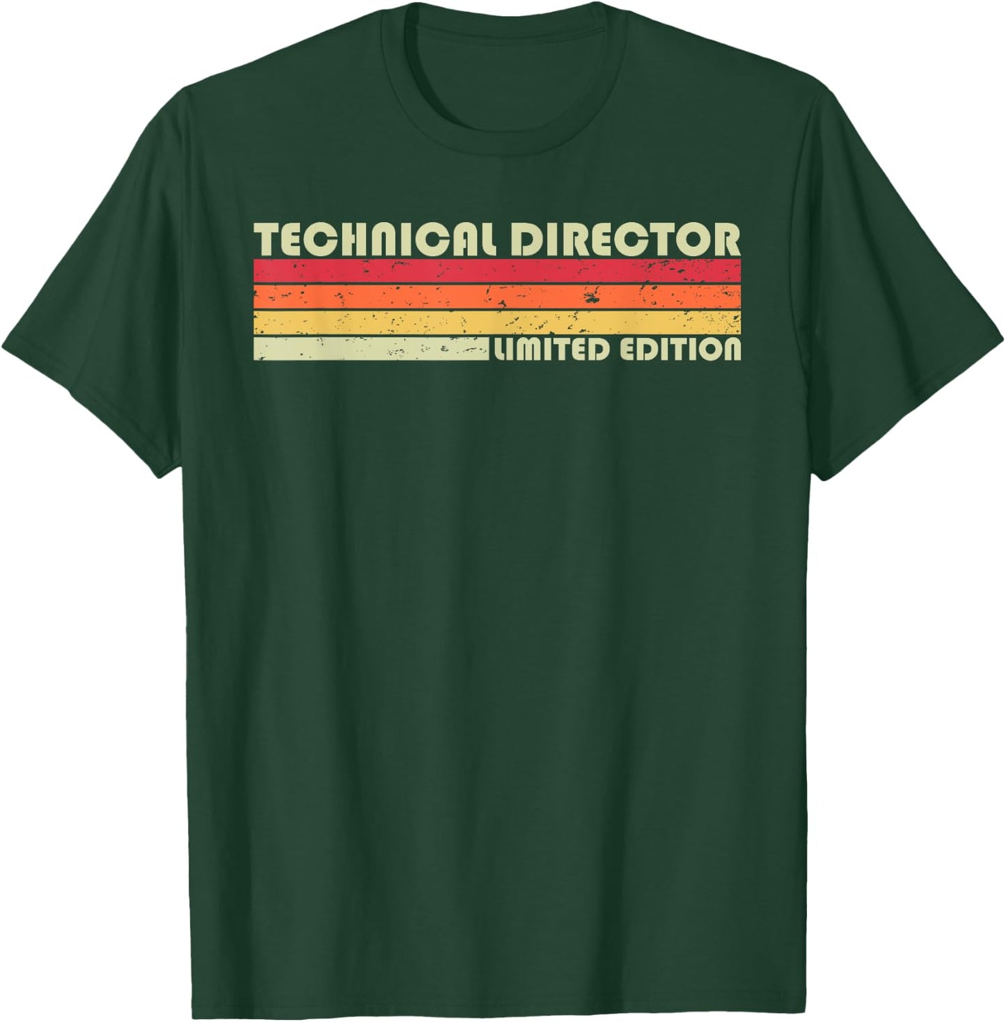 TECHNICAL DIRECTOR Funny Job Title Birthday Worker Idea T-Shirt - T-Shirt | Forest