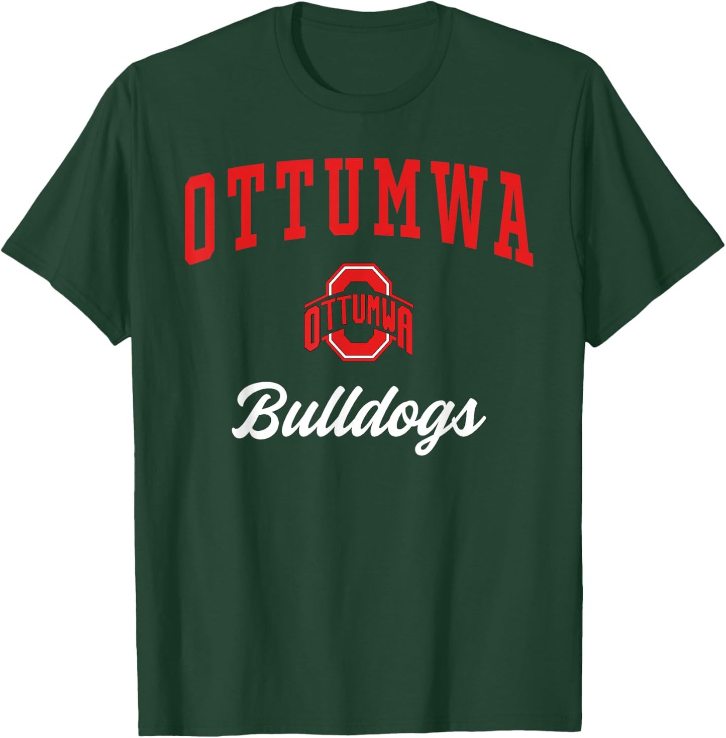 Ottumwa High School Bulldogs T-Shirt - T-Shirt | Forest