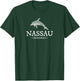 Vintage Nassau Bahamas Dolphin Retro Souvenir T-Shirt - T-Shirt | Forest