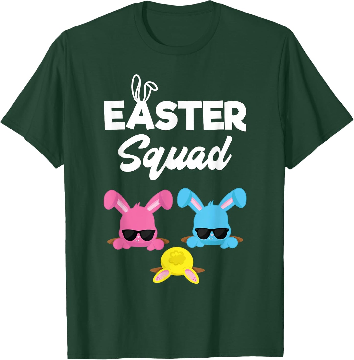Easter Squad Shirt Family Matching Easter Outfit Egg Hunting T-Shirt - T-Shirt | Forest