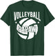 Volleyball Papaw Grandpa Papaw Of A Volleyball Player T-Shirt - T-Shirt | Forest
