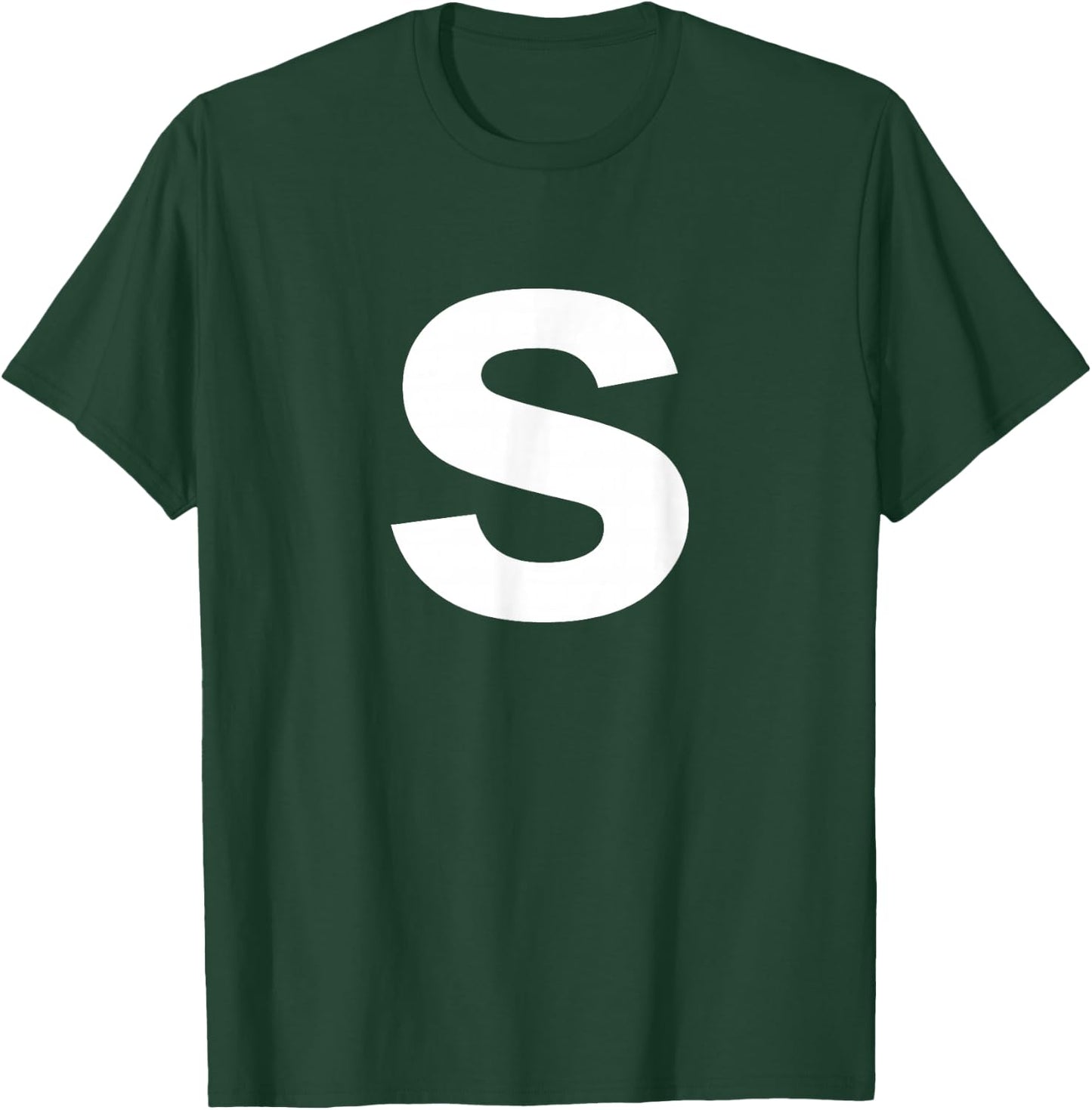 Letter S Shirt Lower Case Alphabet T-Shirt - T-Shirt | Forest