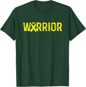 Warrior Osteosarcoma Awareness T-Shirt - T-Shirt | Forest