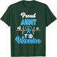 Proud Aunt Of A T1D Warrior Diabetic Diabetes Awareness T-Shirt - T-Shirt | Forest