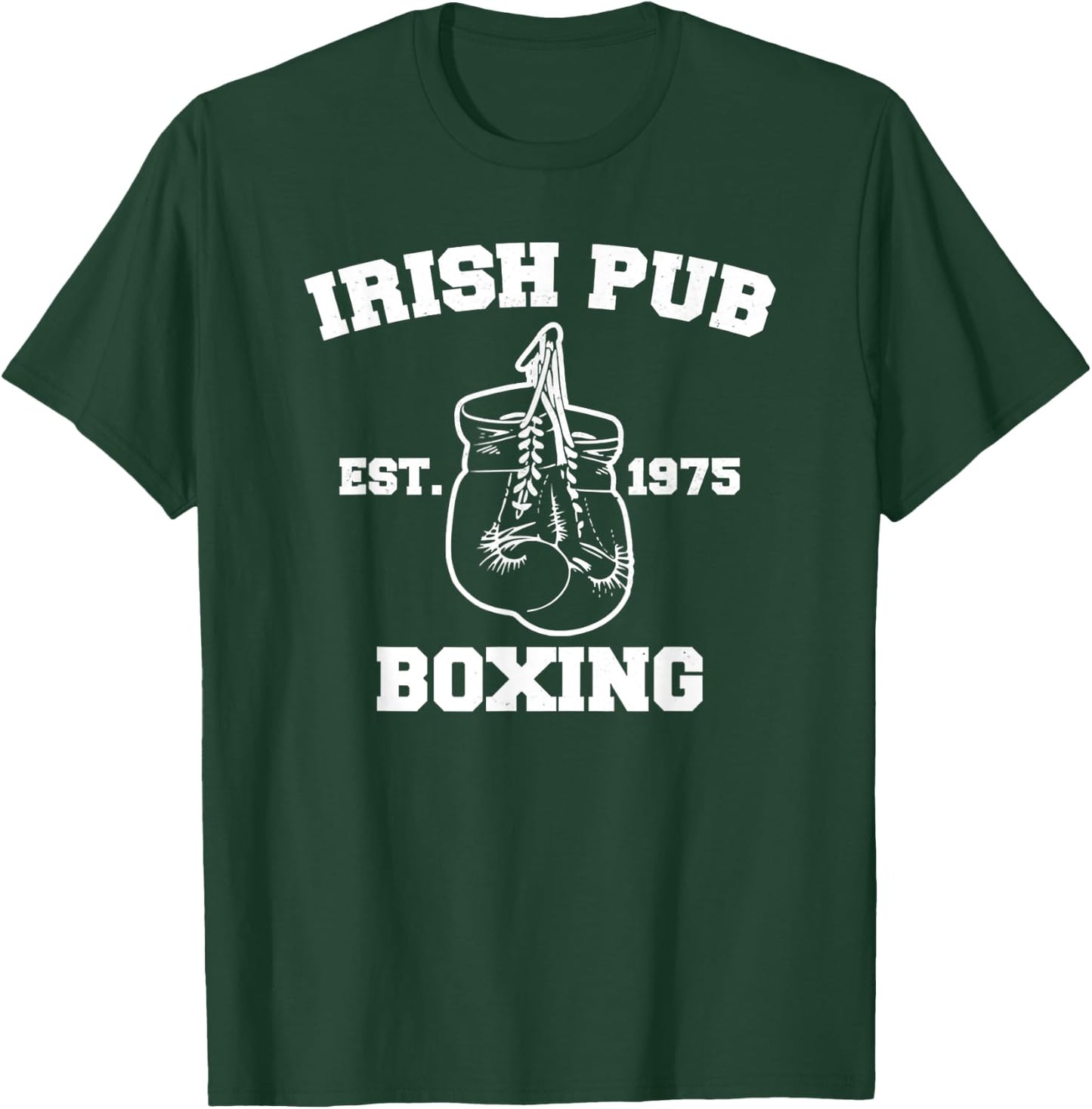 Vintage Irish Pub Est 1975 Boxing Day T-Shirt - T-Shirt | Forest
