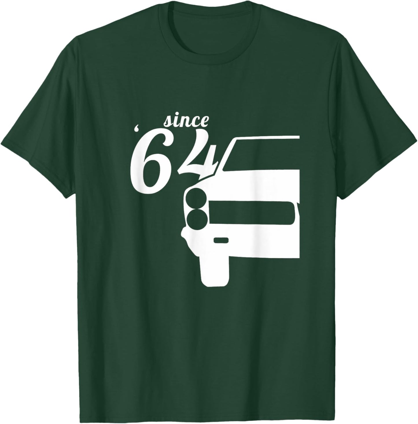 1964 64 GTO Classic Car Old School Muscle Car T-Shirt - T-Shirt | Forest