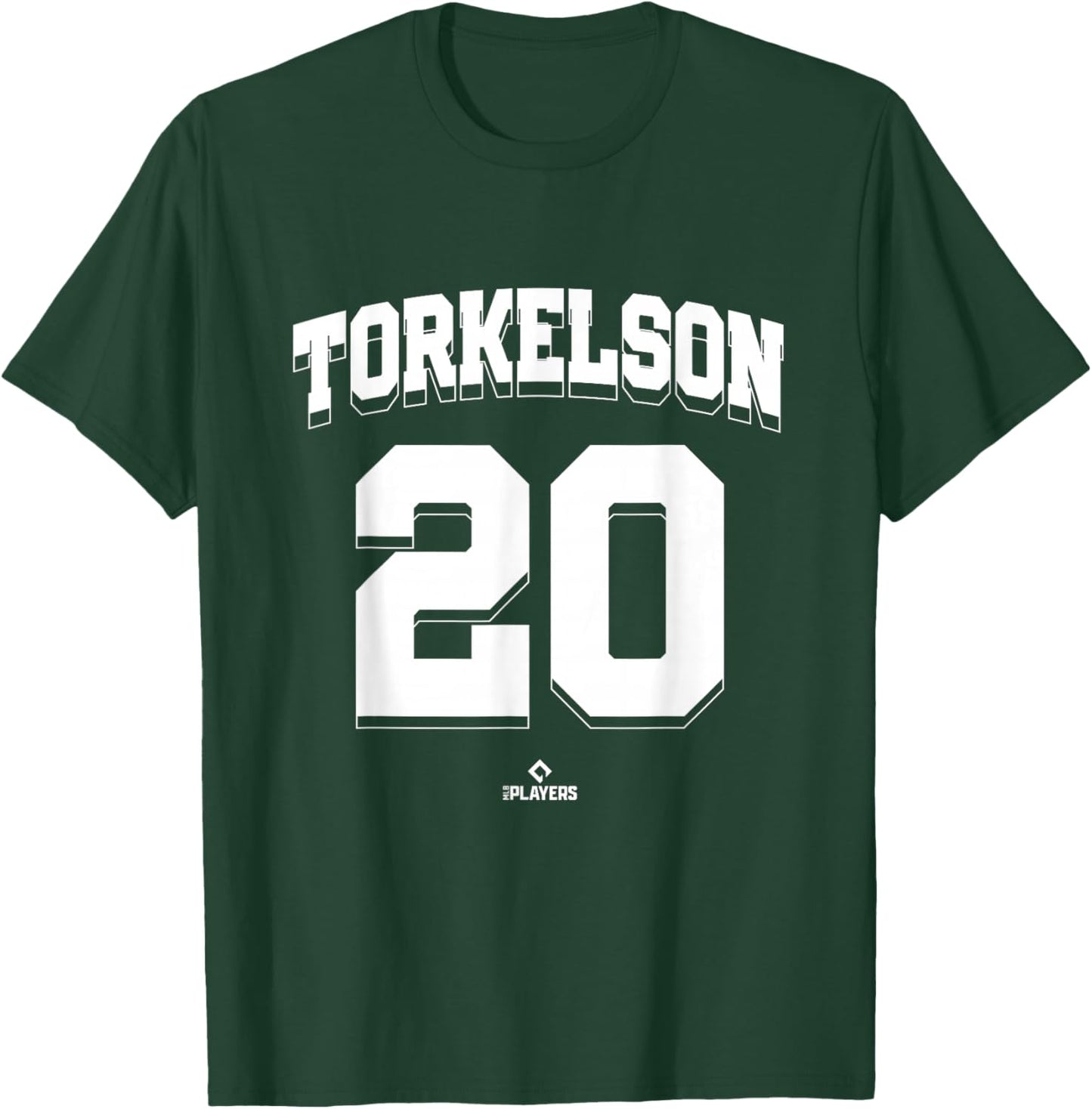 Spencer Torkelson 20 Detroit MLBPA T-Shirt - T-Shirt | Forest