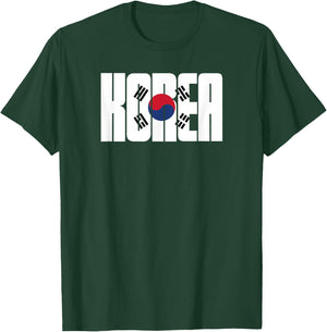 Patriotic Korean South Korea Shirt T-Shirt - T-Shirt | Forest