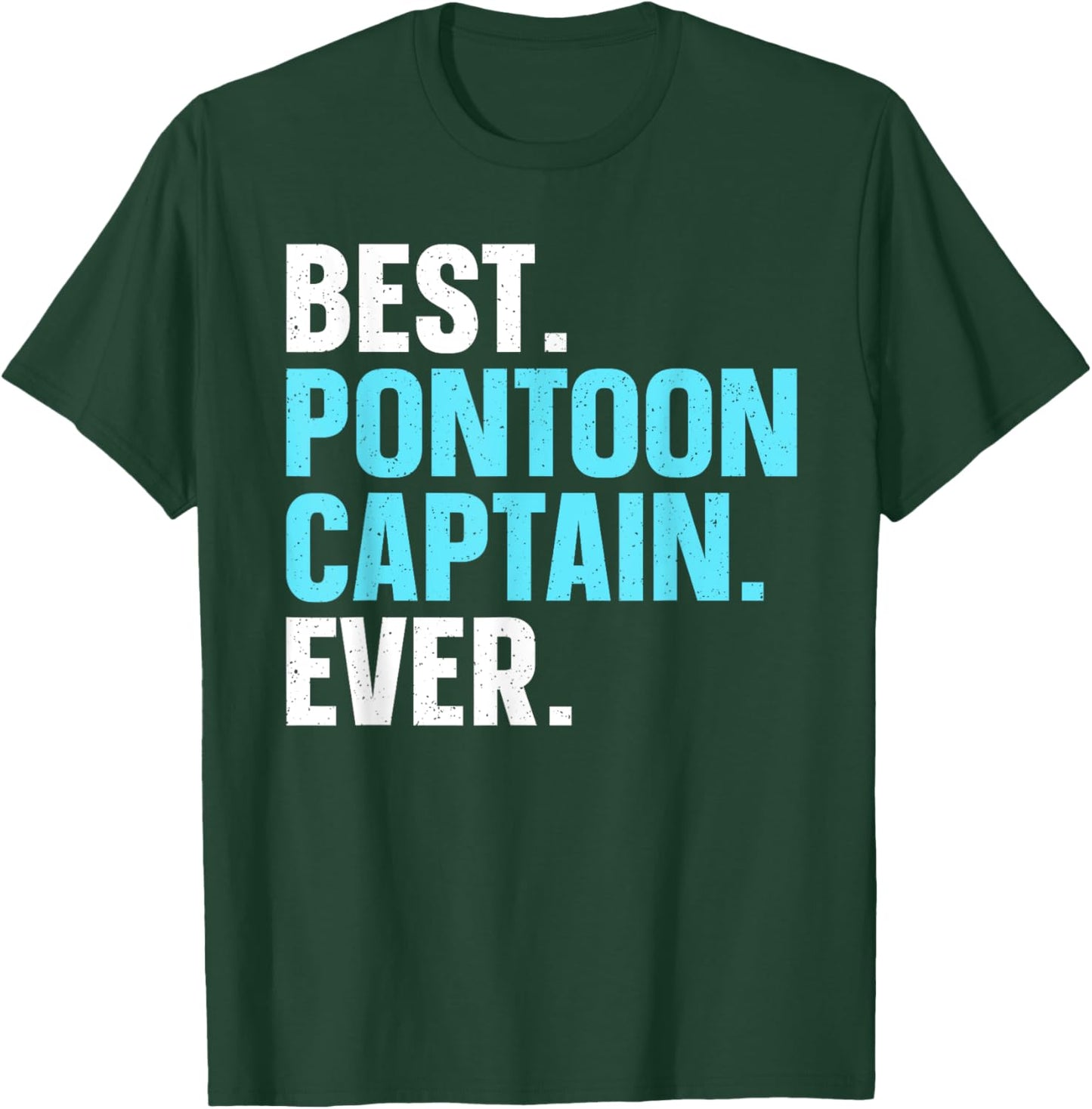 Pontoon Boat Captain Art Women Lake Pontooning Lover T-Shirt - T-Shirt | Forest