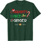 Nice Naughty Ginger Group Matching Christmas Gifts T-Shirt - T-Shirt | Forest