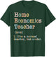Home Economics Teacher Like A Normal Teacher T-Shirt - T-Shirt | Forest