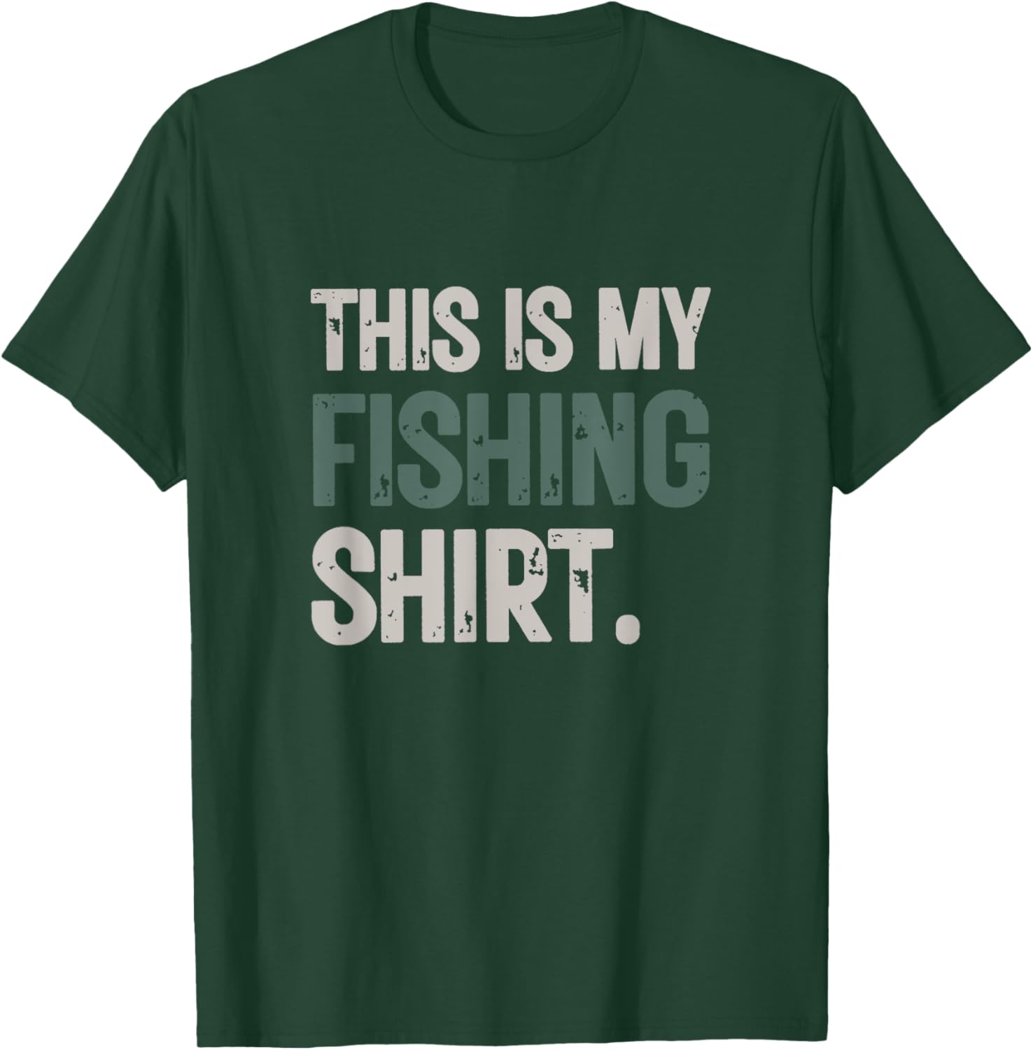 This Is My Fishing T-Shirt - T-Shirt | Forest