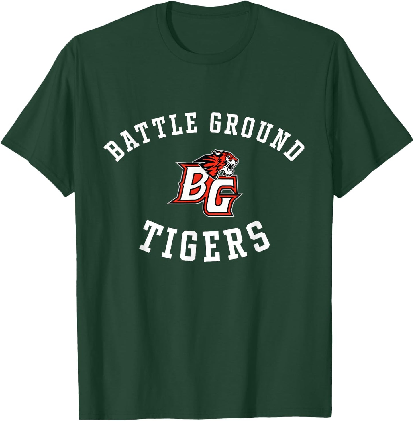 Battle Ground High School Tigers C8 T-Shirt - T-Shirt | Forest