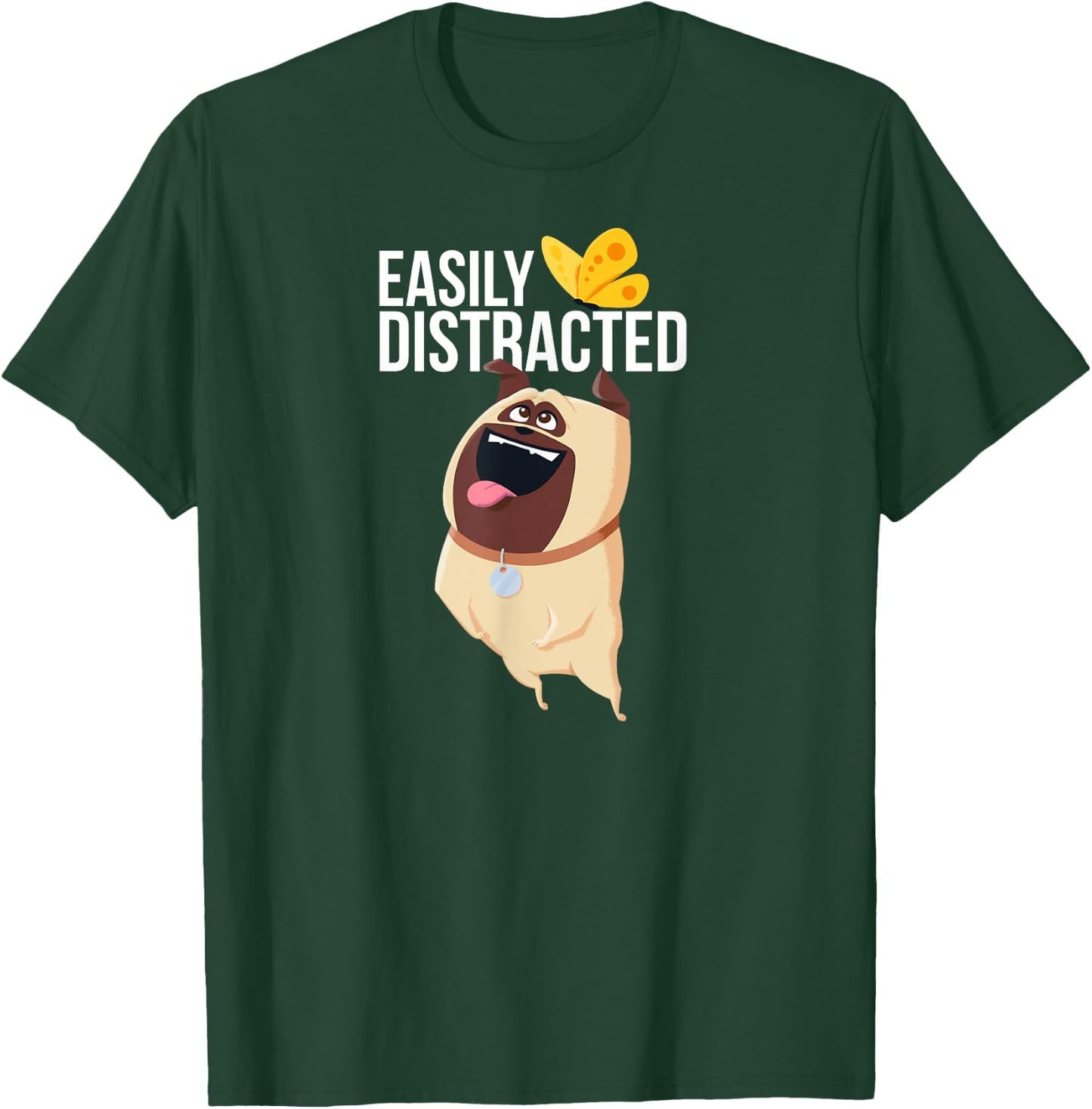 The Secret Life of Pets 2 Mel Easily Distracted T-Shirt - T-Shirt | Forest