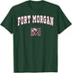 Fort Morgan High School Mustangs C2 T-Shirt - T-Shirt | Forest