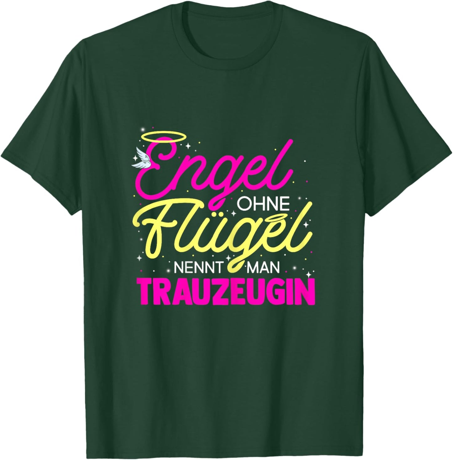 Junggesellinnenabschied Brautjungfer Hochzeit Trauzeugin T-Shirt - T-Shirt | Forest