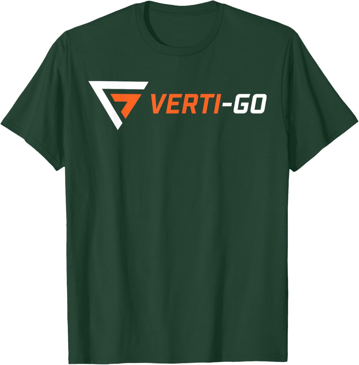 Verti-Go Orange White T-Shirt - T-Shirt | Forest