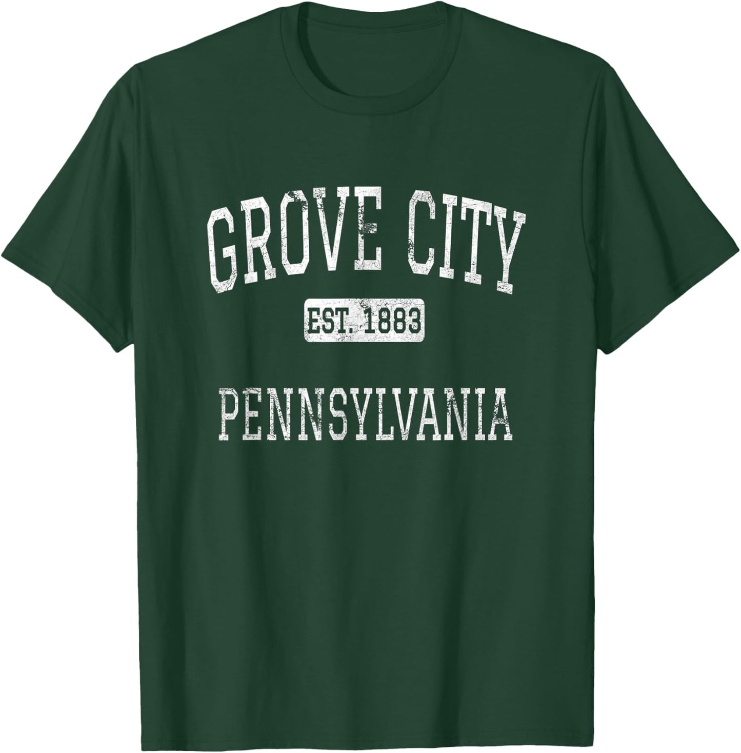 Grove City Pennsylvania PA Vintage T-Shirt - T-Shirt | Forest