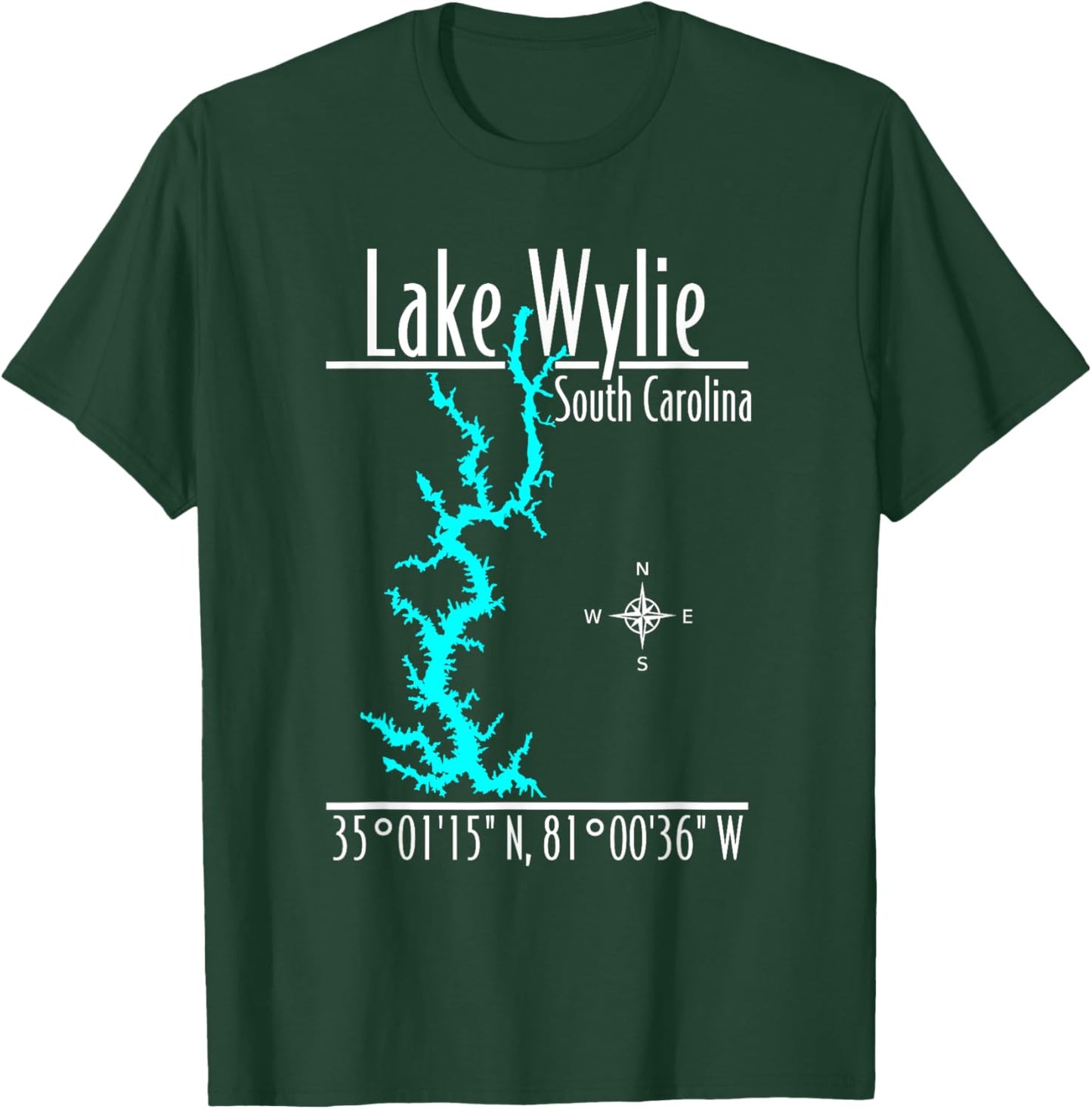 Lake Wylie - South Carolina T-Shirt - T-Shirt | Forest
