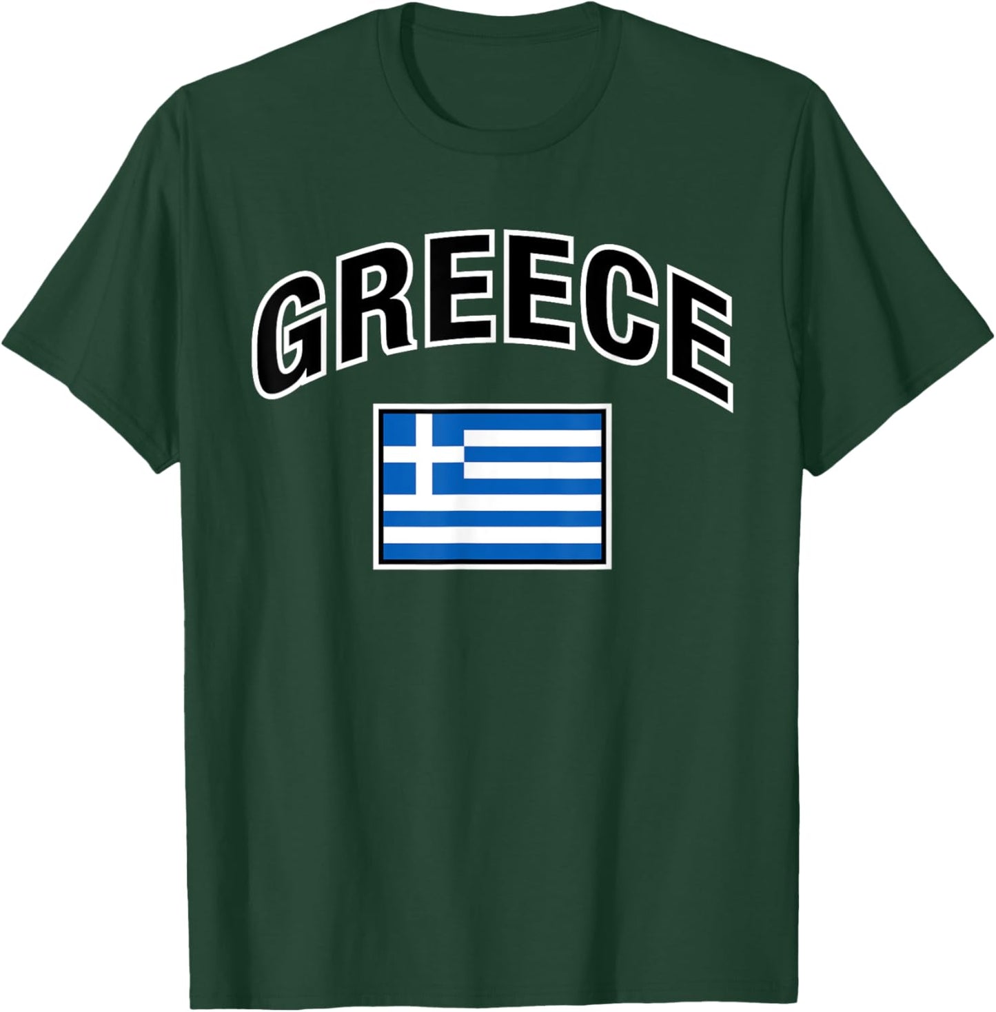Greece Flag Proud Greek T-Shirt - T-Shirt | Forest