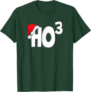 Ho Ho Ho High 3 - Funny Christmas Lovers Statement T-Shirt - T-Shirt | Forest
