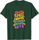 Rescue Adopt Foster Advocate Groovy Dog Mom Rescue Adoption Women T-Shirt - T-Shirt | Forest