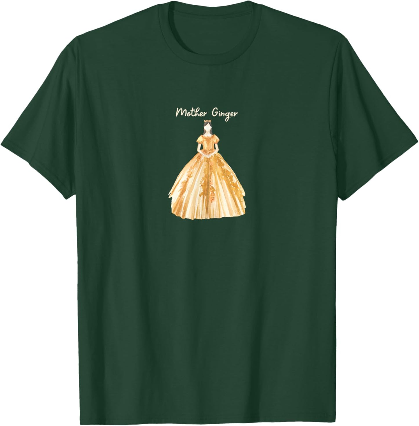 MOTHER GINGER THE NUTCRACKER Christmas Ballet Dancer Graphic T-Shirt - T-Shirt | Forest
