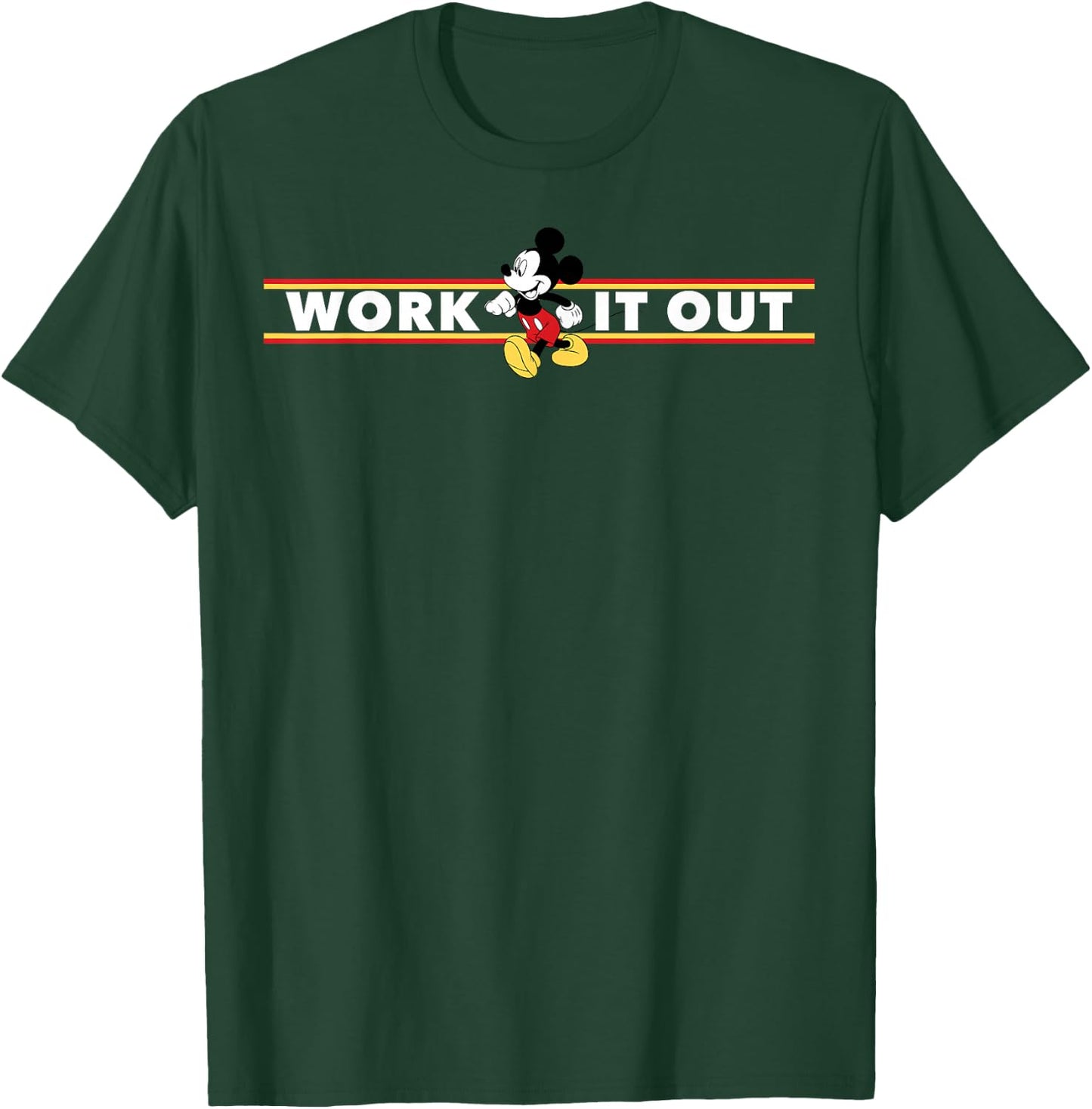 Disney Mickey Mouse Work It Out T-Shirt - T-Shirt | Forest
