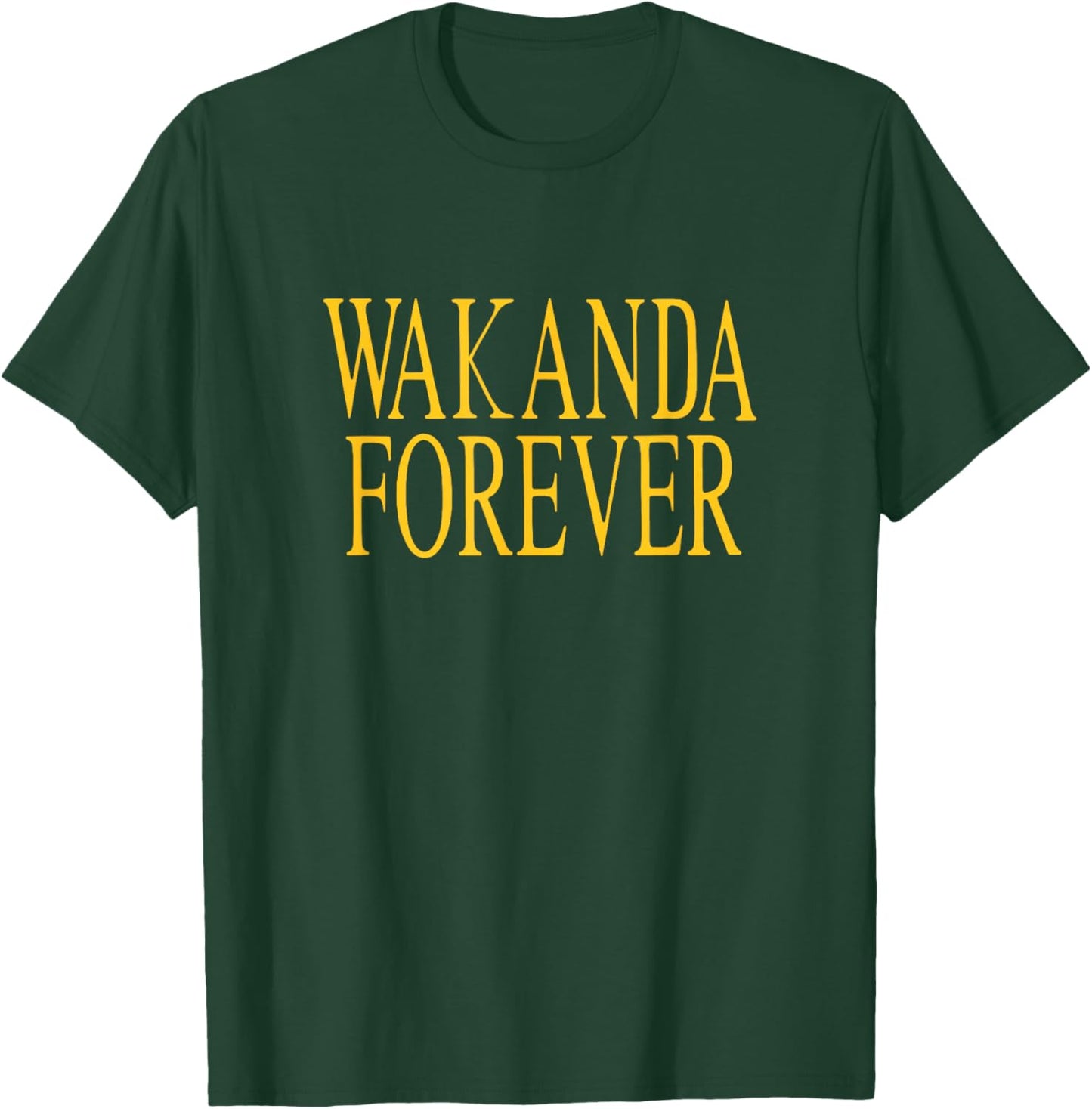 Marvel Comics Retro Classic Black Panther Wakanda Forever T-Shirt - T-Shirt | Forest