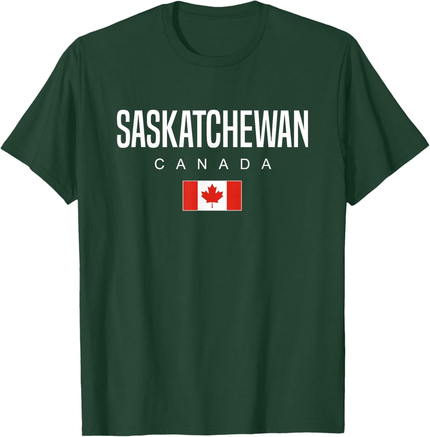 Provinces and Territories of Canada Saskatchewan Canada T-Shirt - T-Shirt | Forest