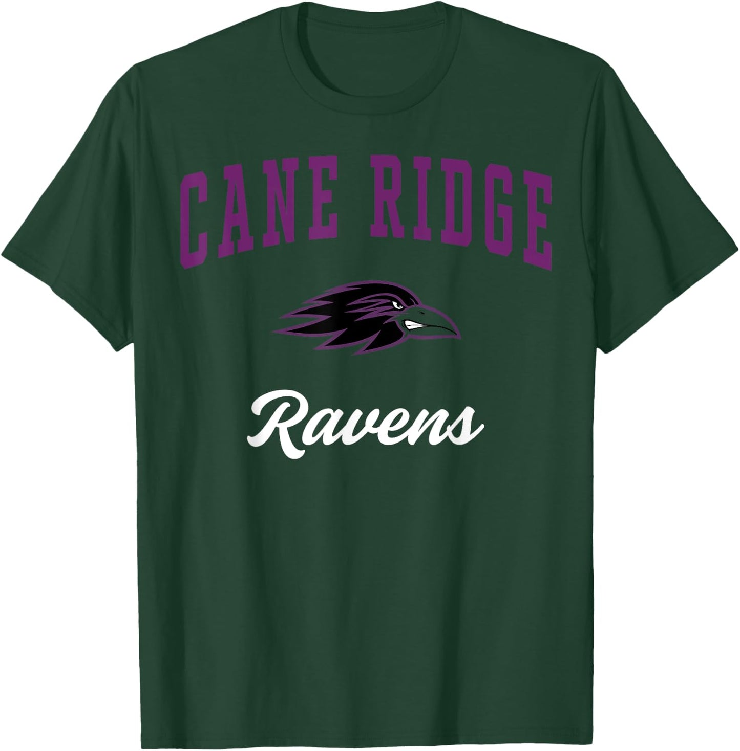 Cane Ridge High School Ravens C3 T-Shirt - T-Shirt | Forest