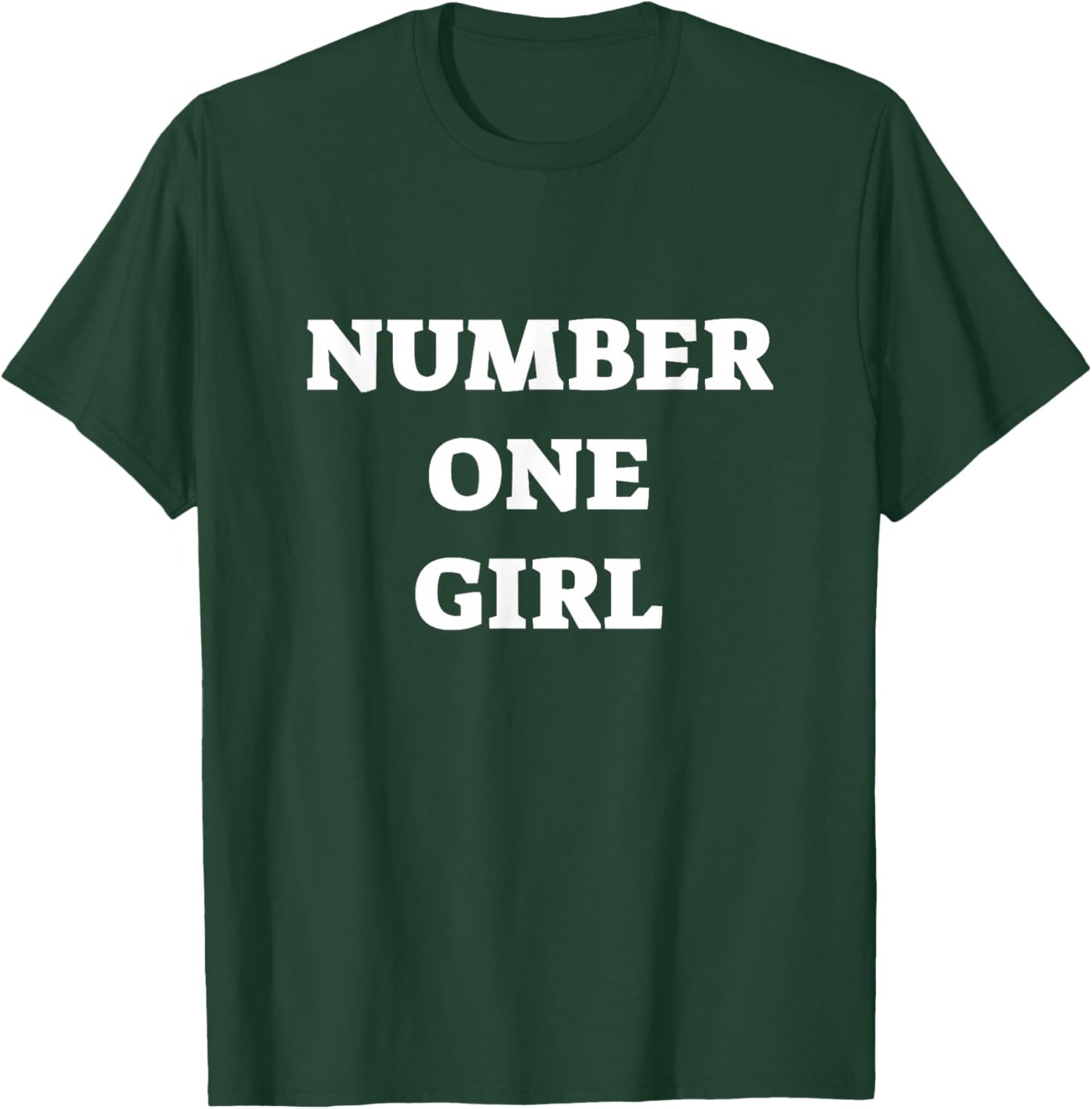 Number One Girl T-Shirt - T-Shirt | Forest