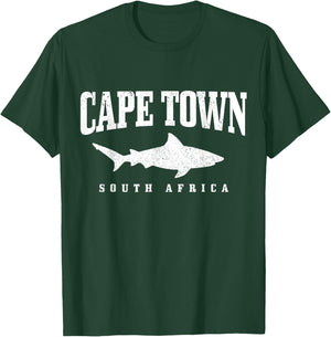 Cape Town South Africa Great White Shark Cage Diving Vintage T-Shirt - T-Shirt | Forest