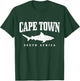 Cape Town South Africa Great White Shark Cage Diving Vintage T-Shirt - T-Shirt | Forest