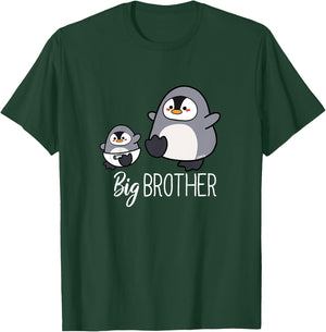Kids Big Brother Shirt Penguin T-Shirt - T-Shirt | Forest
