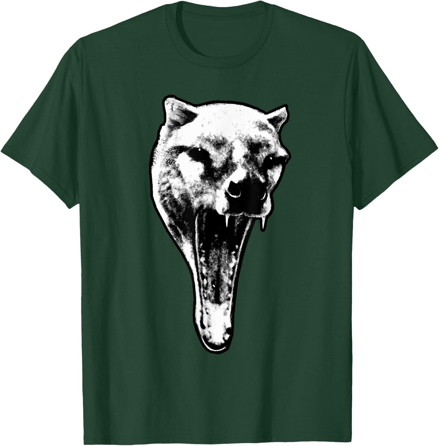 The Thylacine Vintage Marsupial Extinct Animal T-Shirt - T-Shirt | Forest