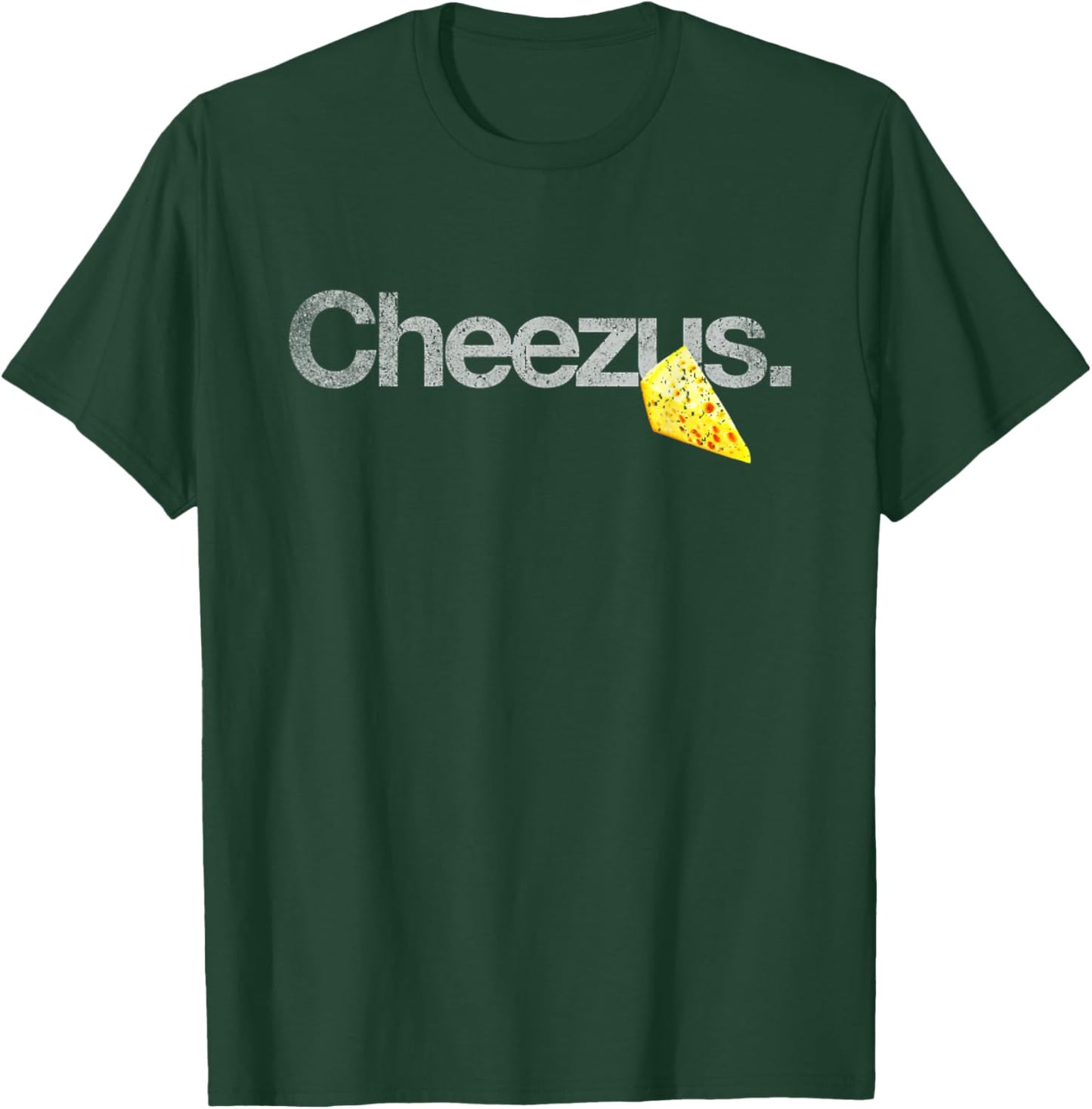 Cheesus Cheesus Funny Saying Jesus Joke T-Shirt - T-Shirt | Forest