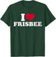 I love frisbee T-Shirt - T-Shirt | Forest