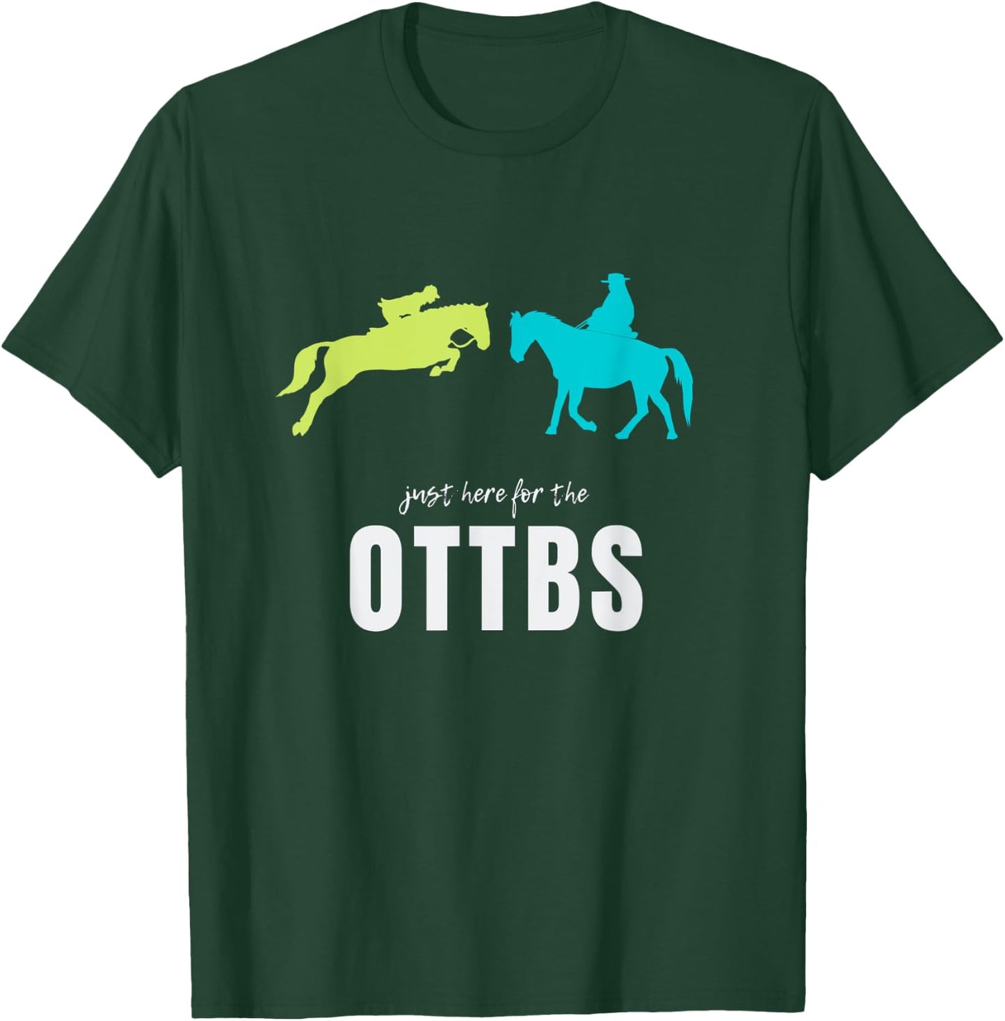Off Track Thoroughbred, OTTB T-Shirt - T-Shirt | Forest