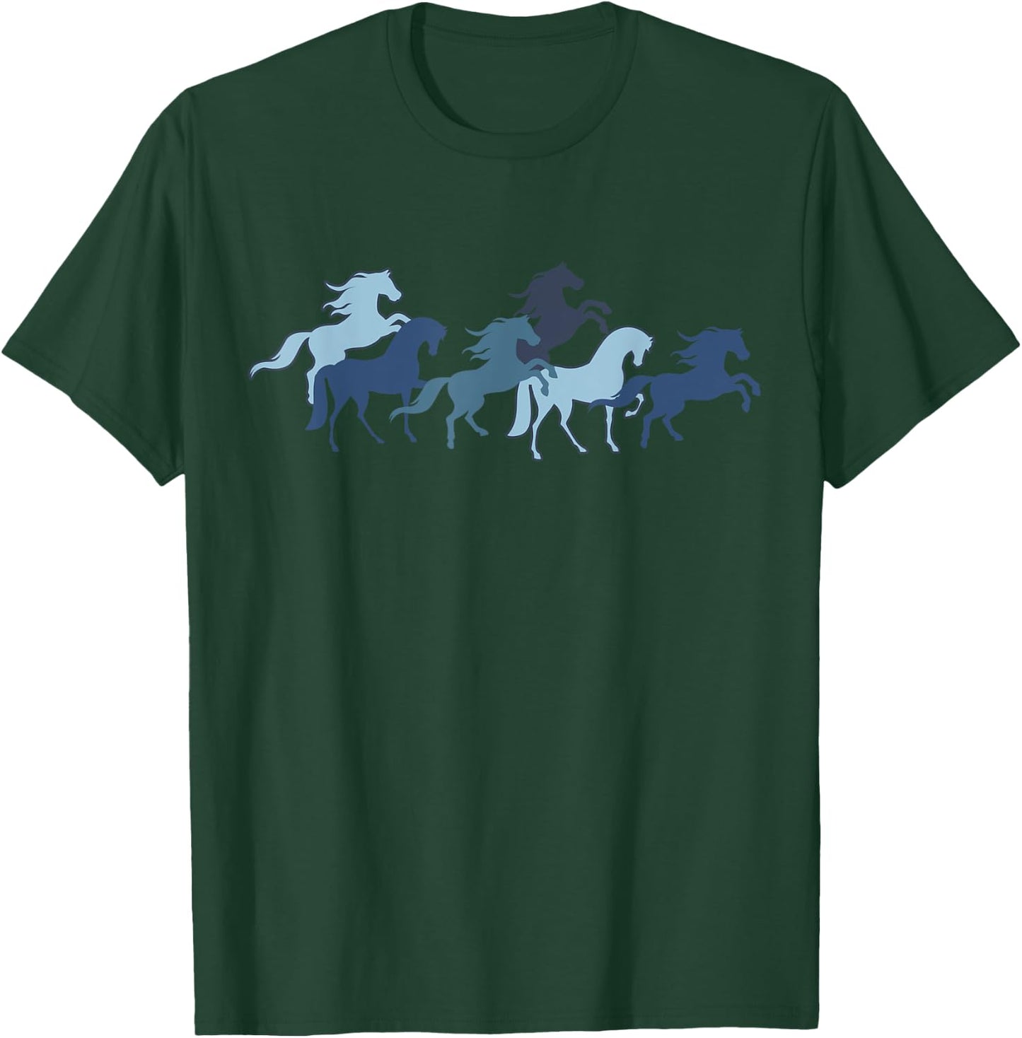 DreamWorks Spirit Riding Free Running Horses T-Shirt - T-Shirt | Forest