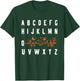PQRST Alphabet Heartbeat Halloween nurse T-Shirt - T-Shirt | Forest