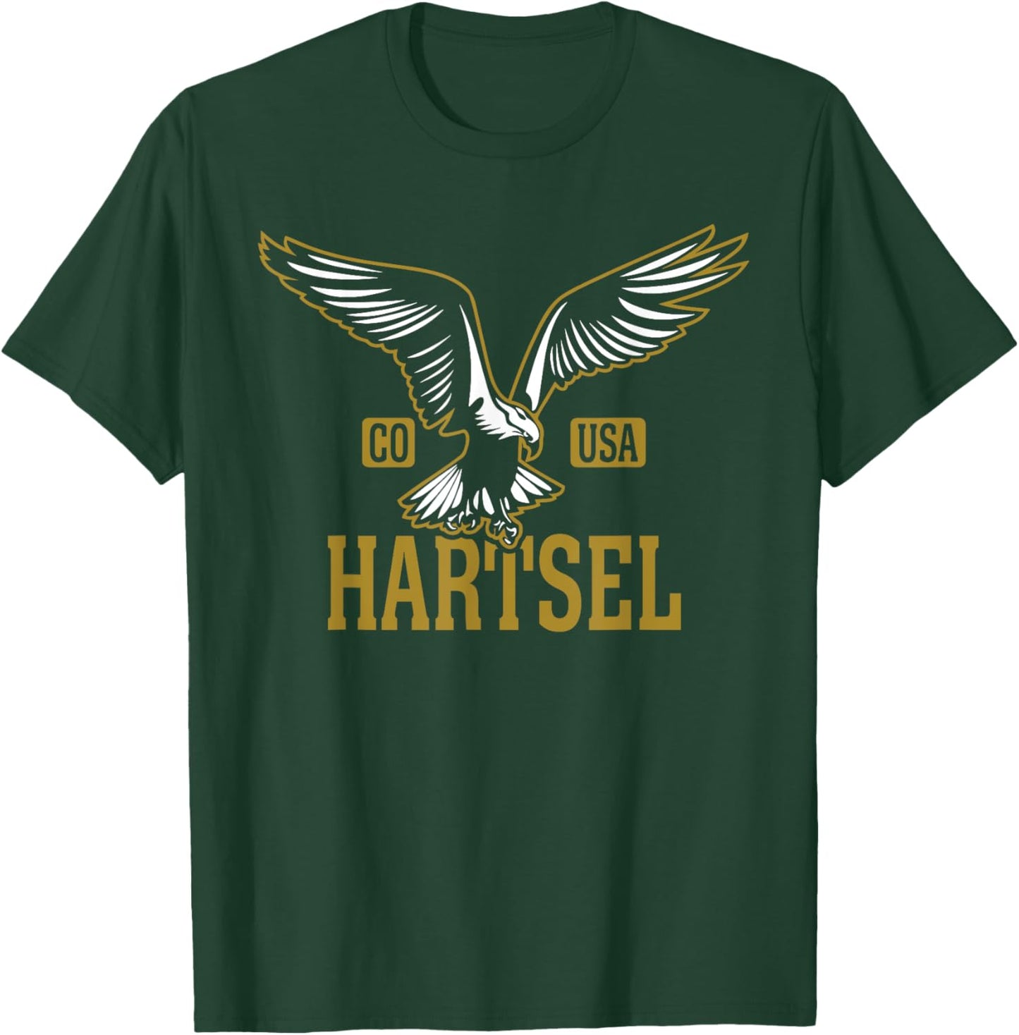 Hartsel Colorado USA T-Shirt - T-Shirt | Forest