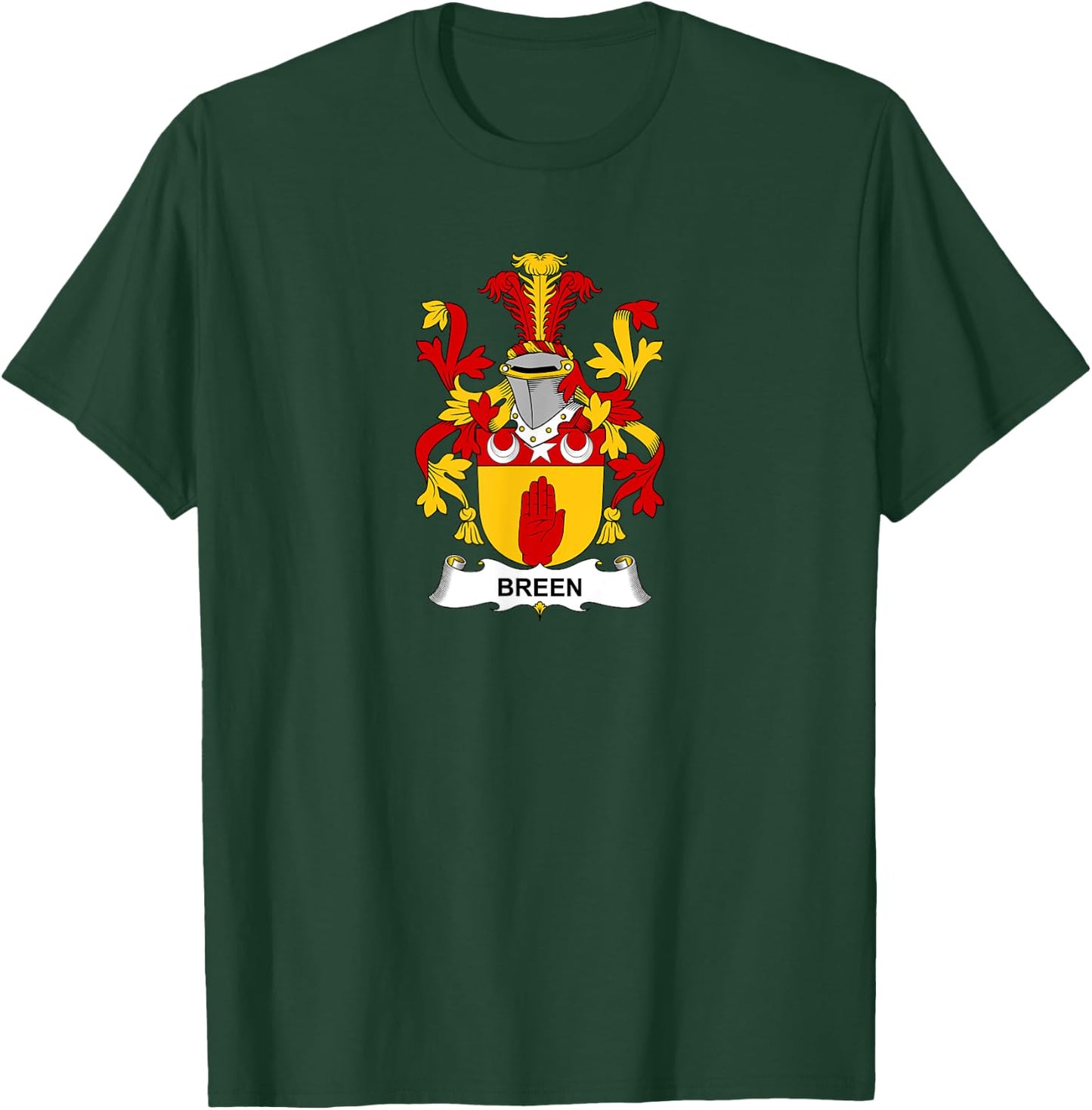 Breen Coat of Arms - Family Crest Shirt T-Shirt - T-Shirt | Forest
