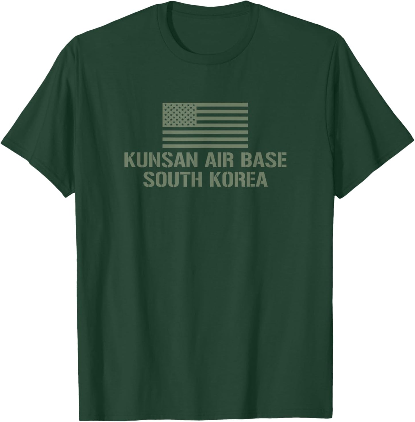 Kunsan Air Base T-Shirt - T-Shirt | Forest