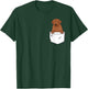 Fox Red Labrador Retriever Pocket Foxred Lab T-Shirt - T-Shirt | Forest
