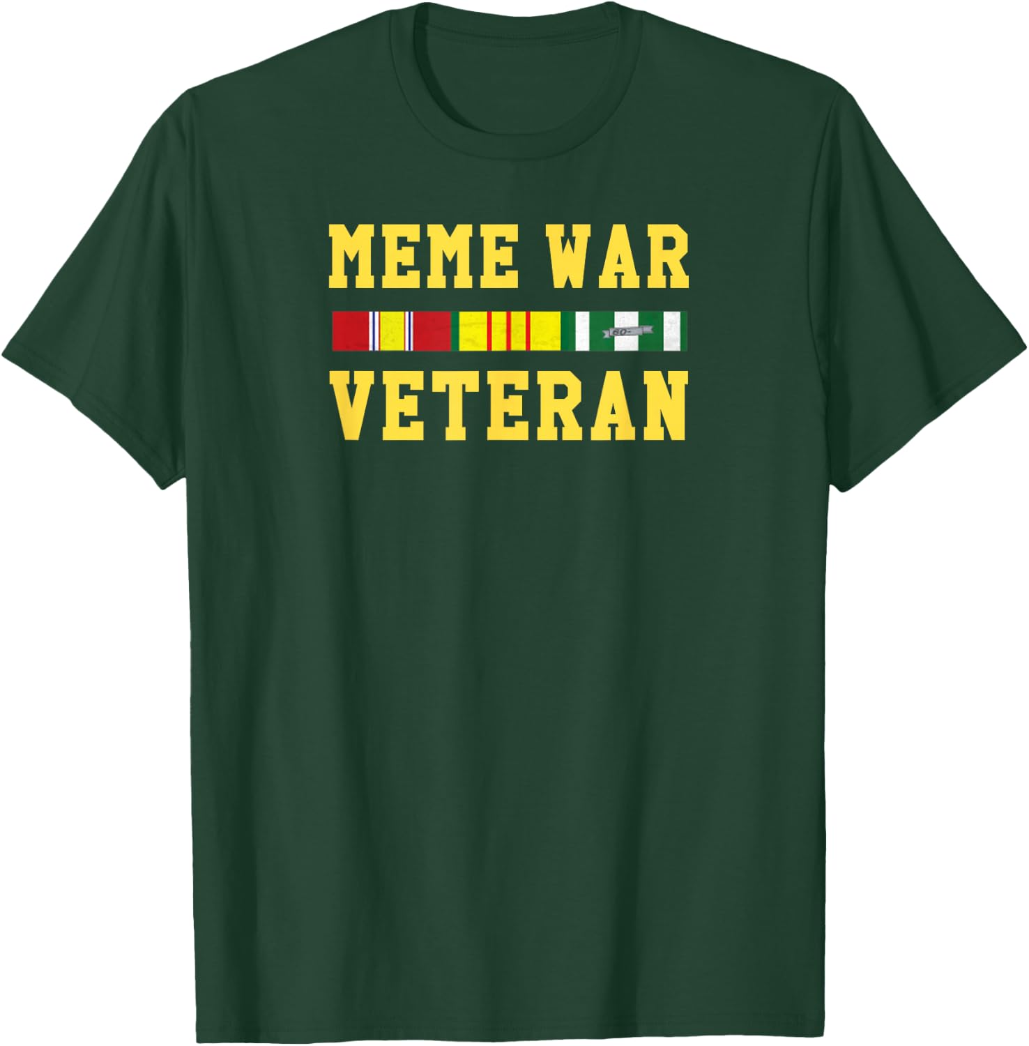 Meme War Veteran T Shirt - Funny Dank Meme T-Shirt - T-Shirt | Forest