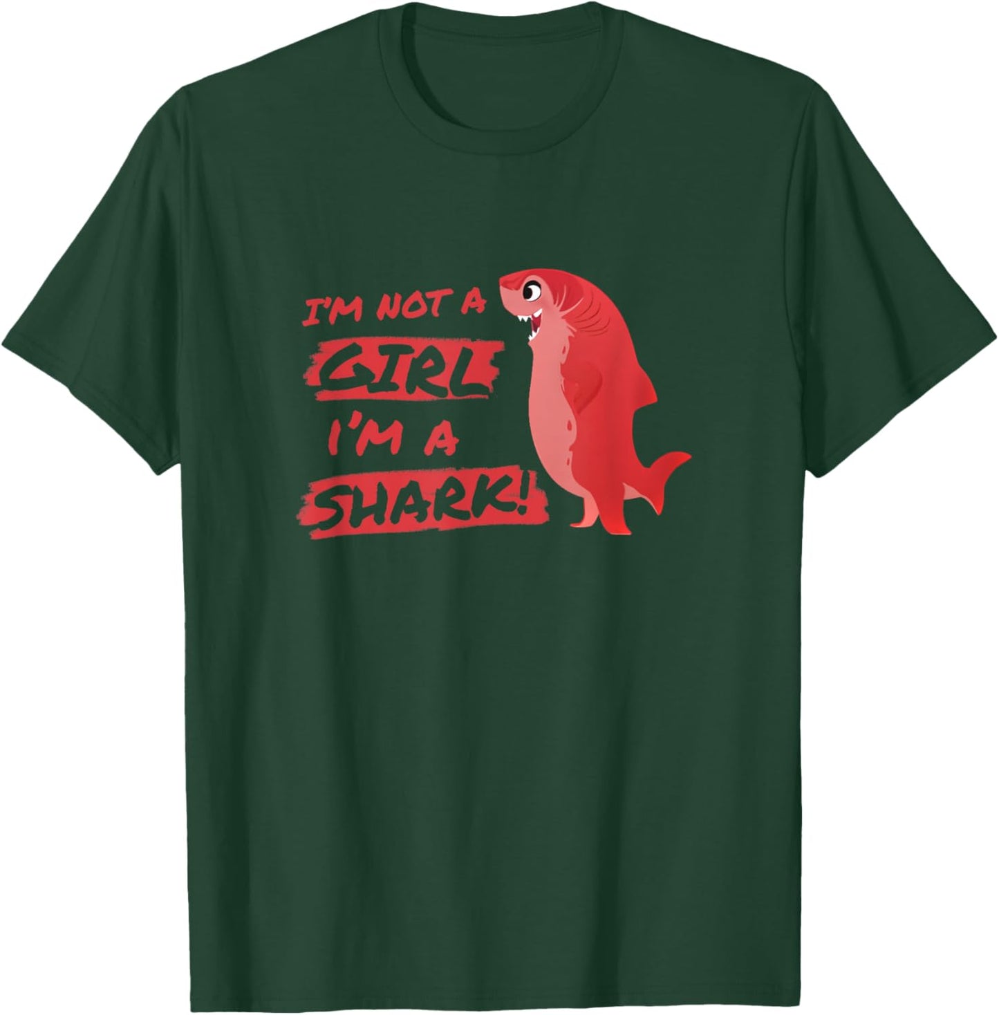 Nimona I'm Not A Girl I'm A Shark Shapeshifting Hero T-Shirt - T-Shirt | Forest