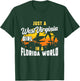 Just A West Virginia Girl In A Florida World West Virginians T-Shirt - T-Shirt | Forest