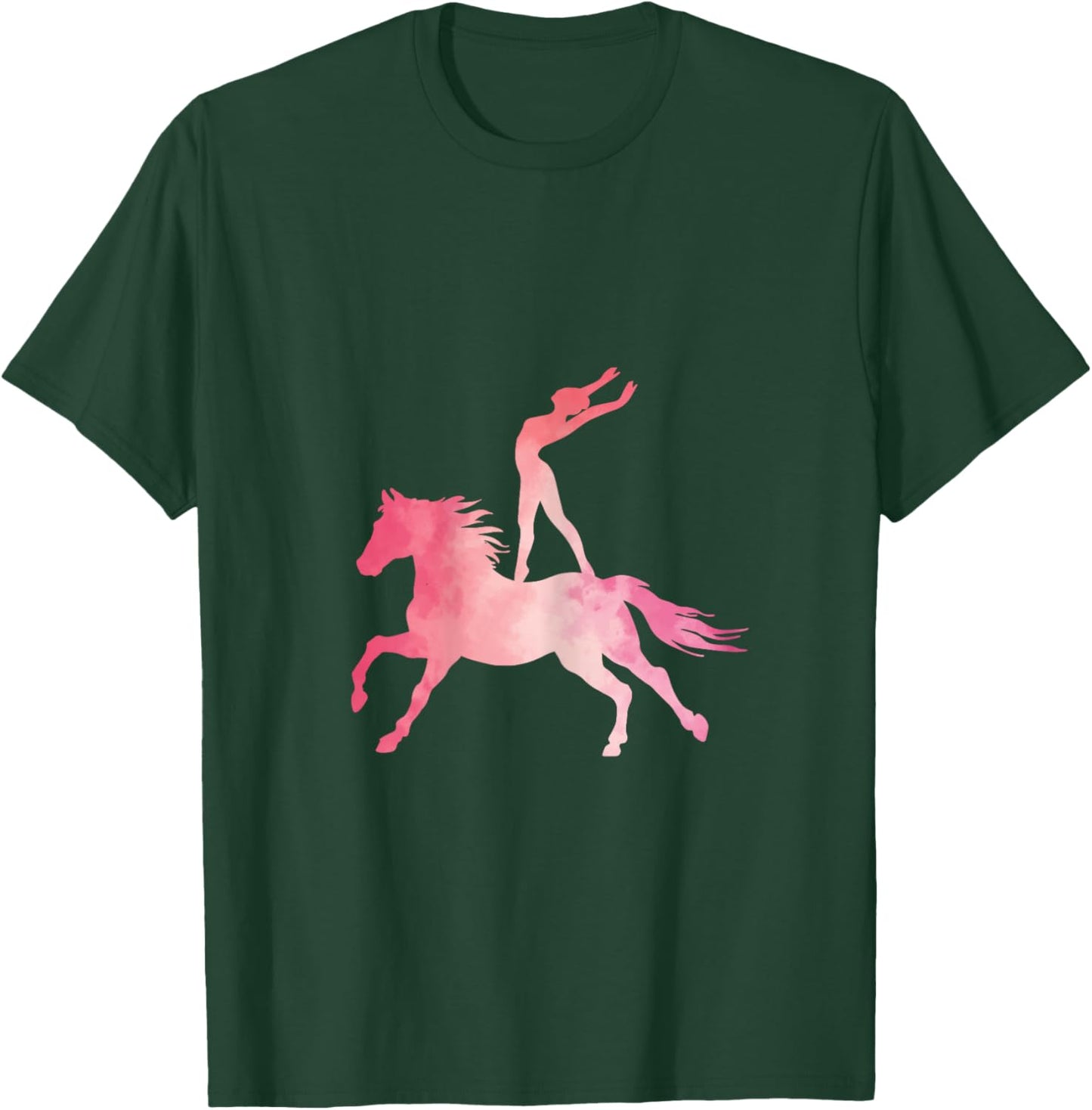 Voltigieren Riding Horse Riding Sports Horses Sayings Girls Gift T-Shirt - T-Shirt | Forest